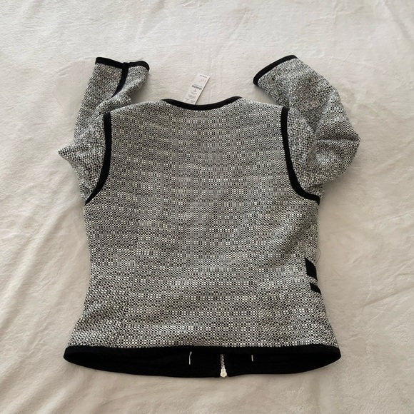 Nwt White House Black Market Blazer Contrast Tweed Jacket - Picture 2 of 5